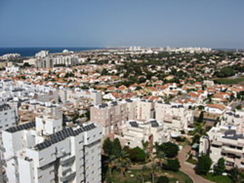 Ashkelon dall'alto