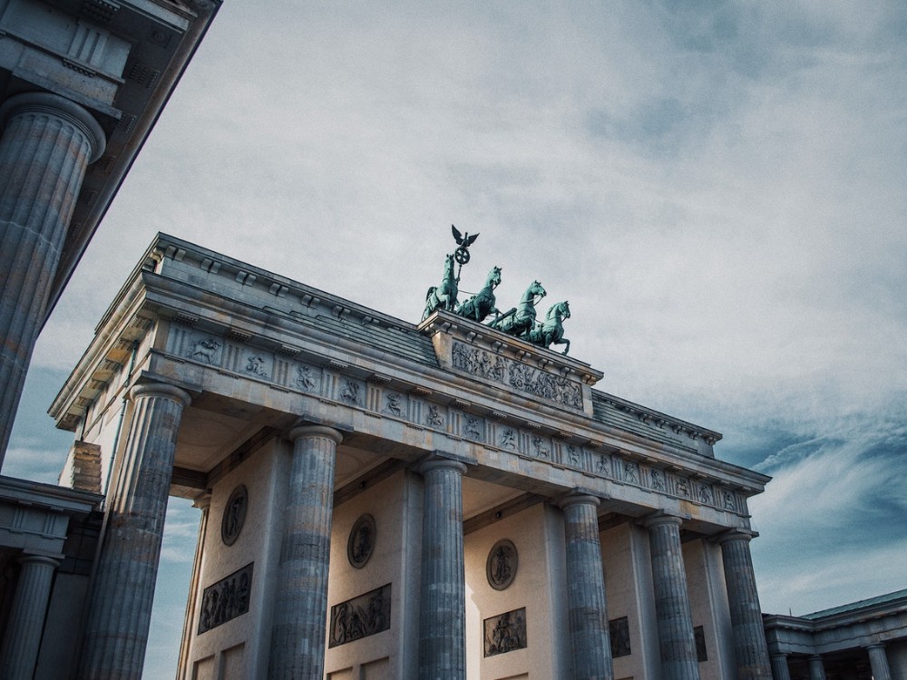 Berlyno panorama iš viršaus.